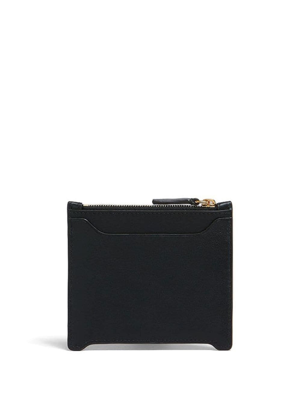 small zipped leather card case - 2