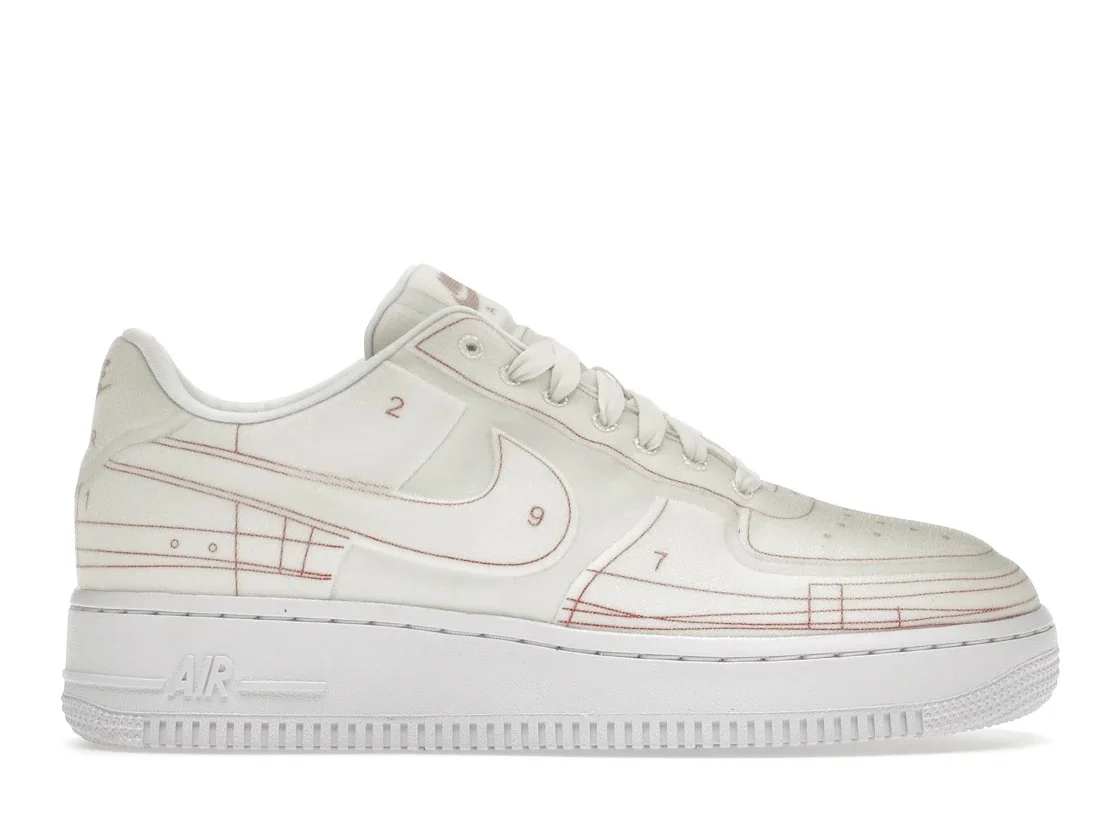Nike Air Force 1 Low '07 LX Blueprint Summit White (W) - 1