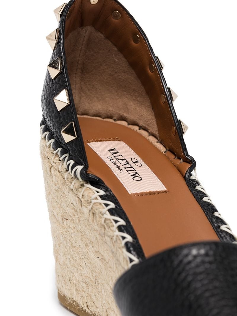 Rockstud 85mm wedge espadrilles - 2