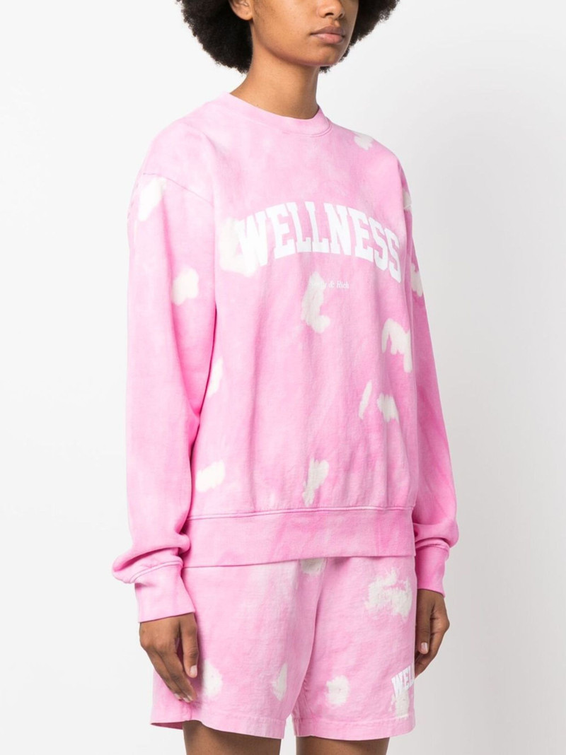 Wellness tie-dye sweatshirt 3