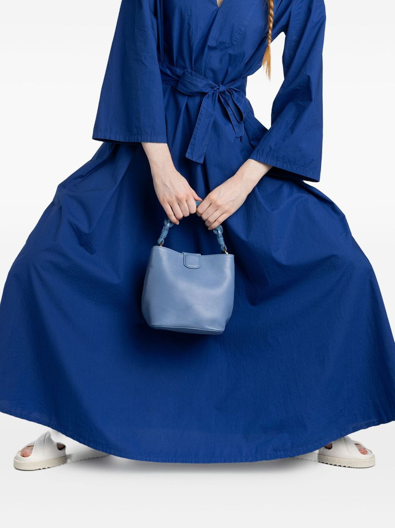 OFFICINE CREATIVE Nolita braided-handle bucket bag outlook