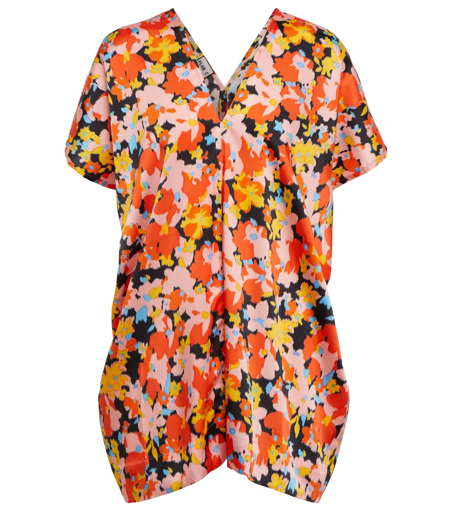 Floral twill top - 1