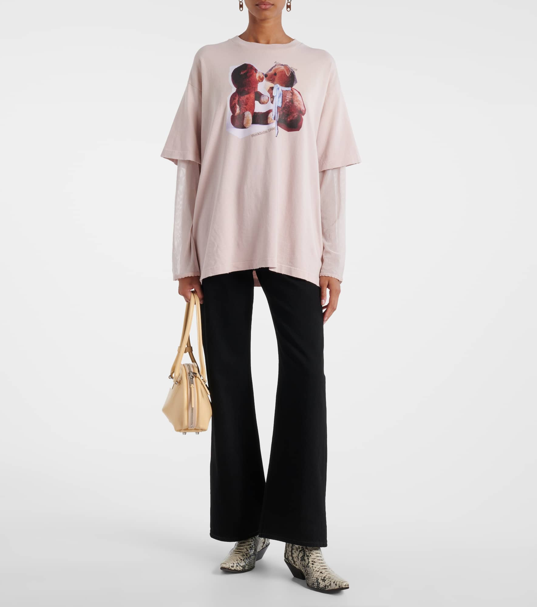 2021F mid-rise straight jeans - 2