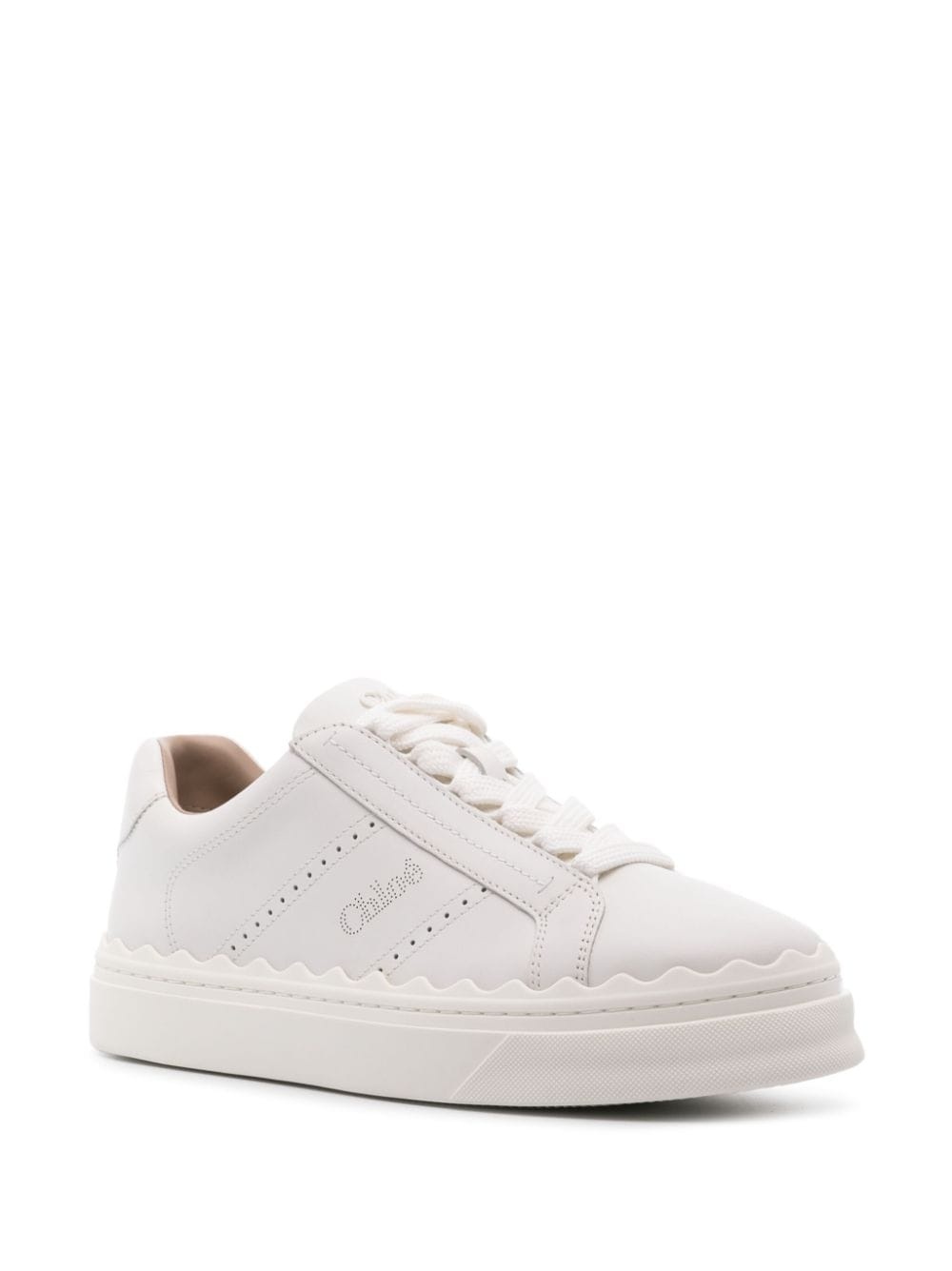 Lauren lace-up leather sneakers - 2