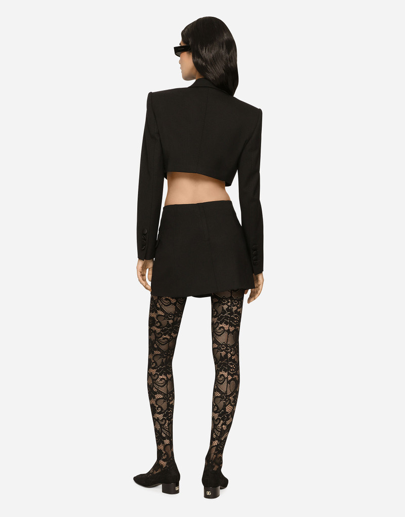 Twill mini wrap skirt 3