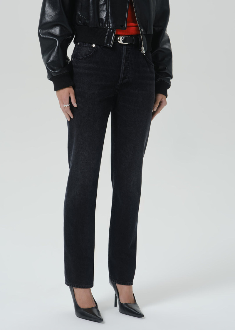 90's French High Rise Straight In Andreas - 1