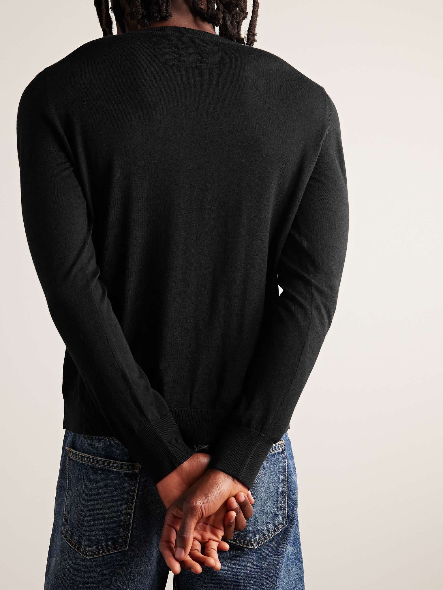 Cory Slim-Fit Wool and Silk-Blend Sweater - 4