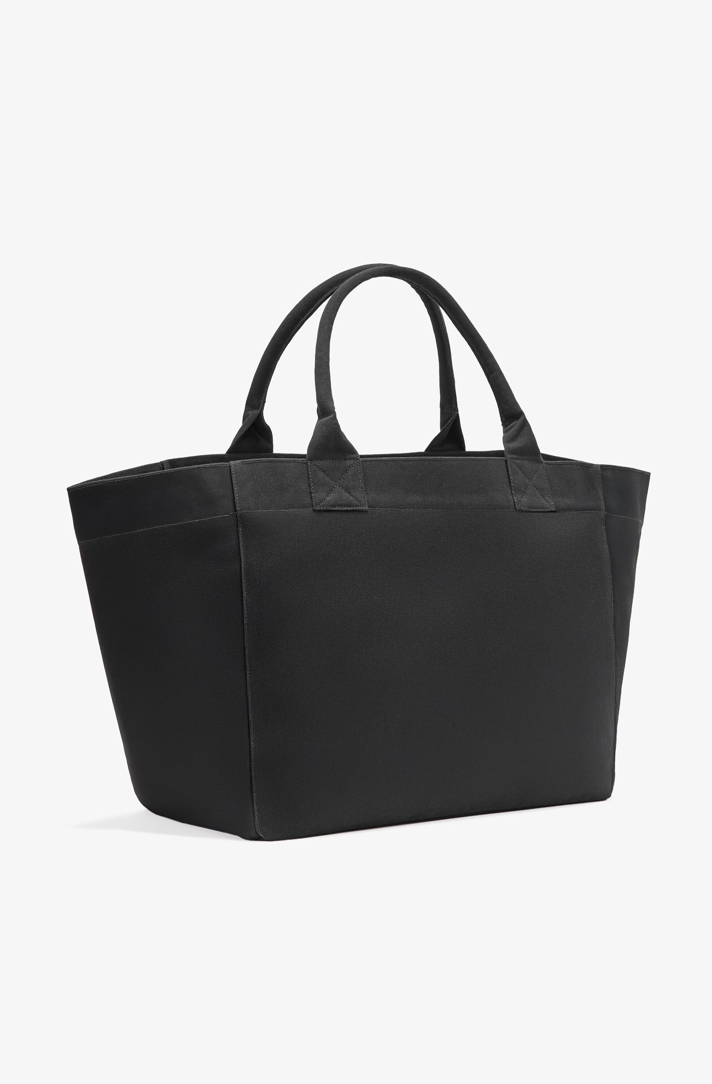 BLACK XXL BANANA PRINT TOTE - 2
