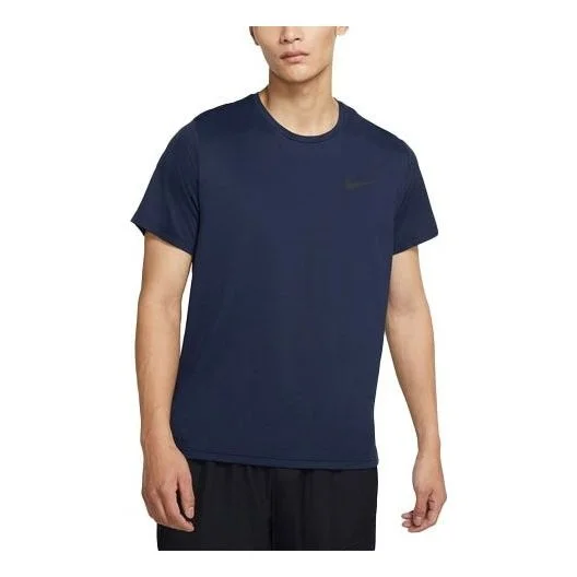 Nike Pro Dri-FIT Sports Training Quick-dry Crewneck Short Sleeve Men s Black CZ1182-451 - 1