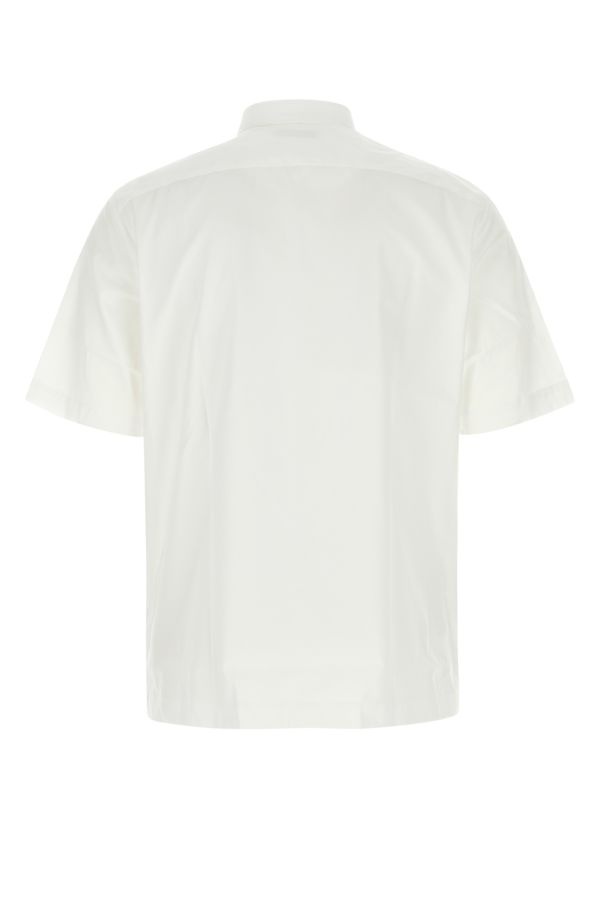 Dries Van Noten Man White Poplin Clasen Shirt - 2