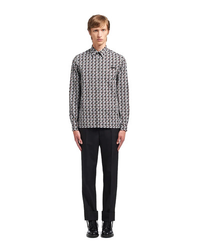 Prada Stretch cotton shirt outlook