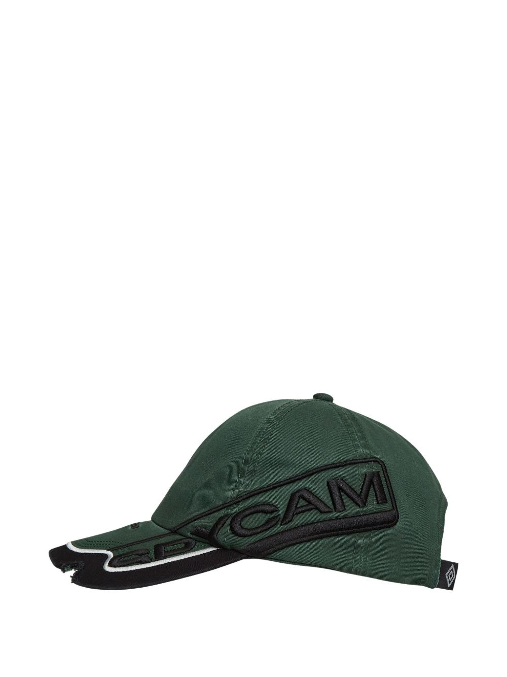 logo-embroidered cap - 3