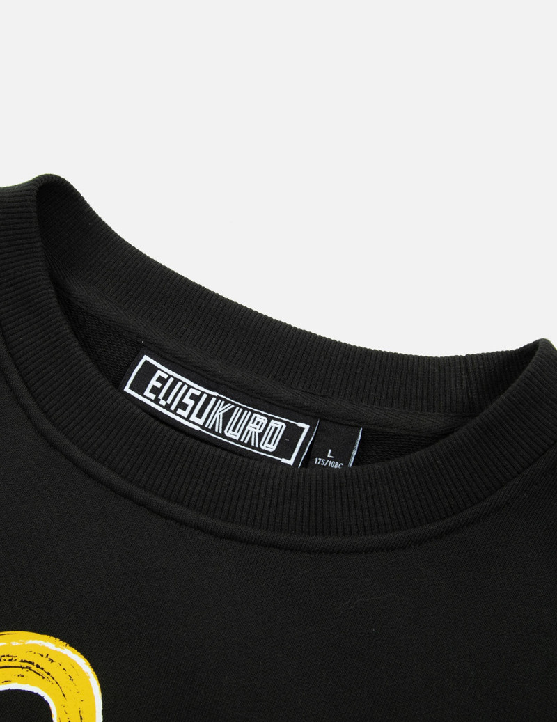 Multi-Logo Print Oversized Sweatshirt 11