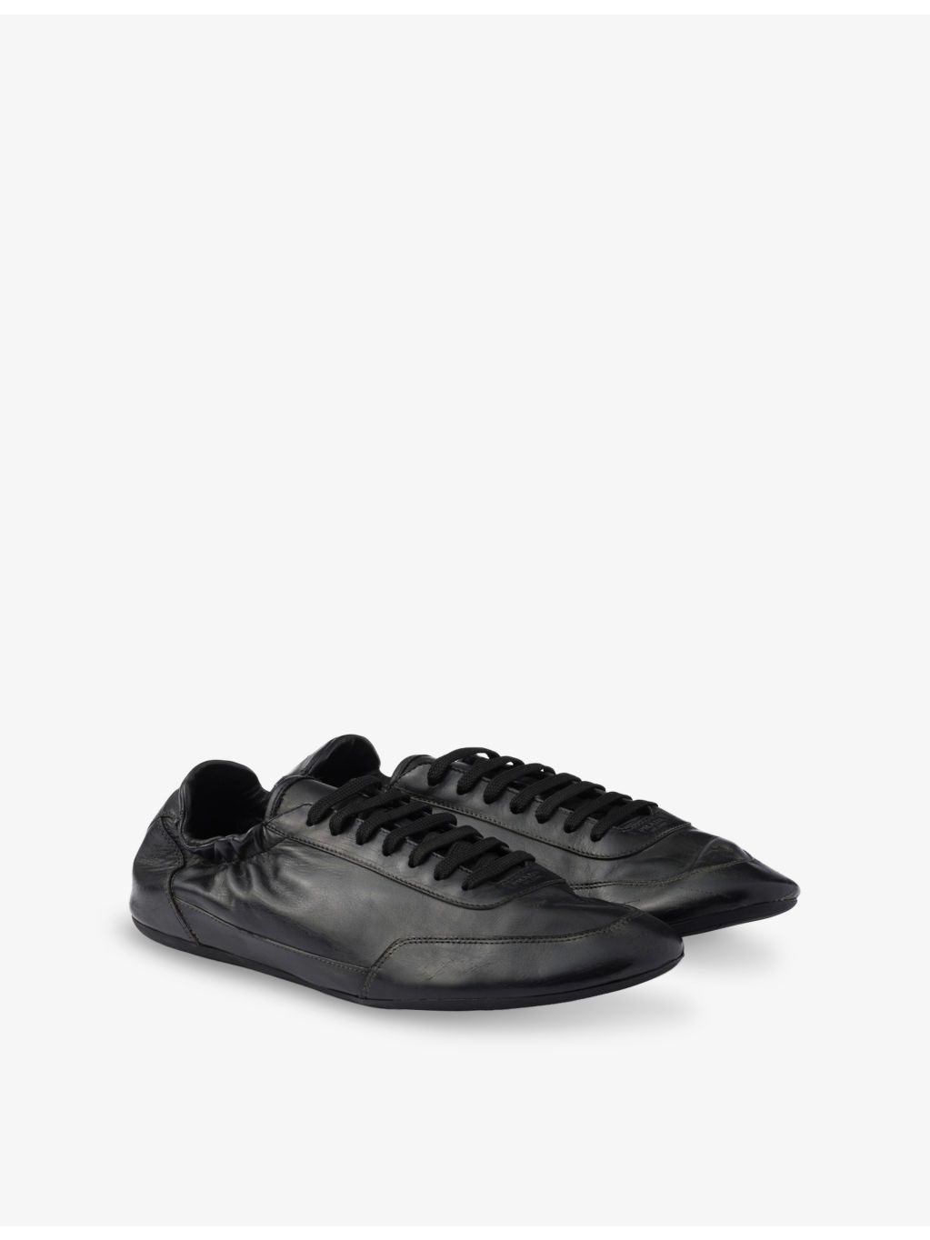 Collapse Leather Low-Top Trainers - 3