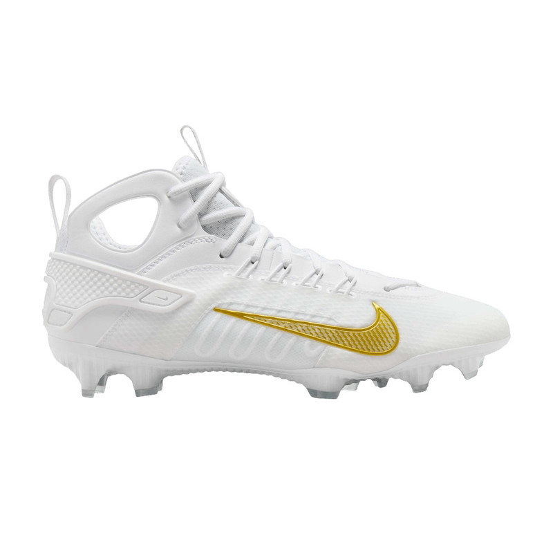 Huarache 9 Elite Mid LAX 'White Metallic Vivid Gold' - 1