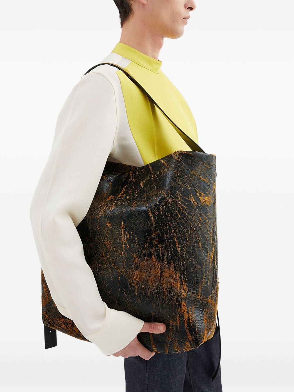 leather shoulder bag - 7