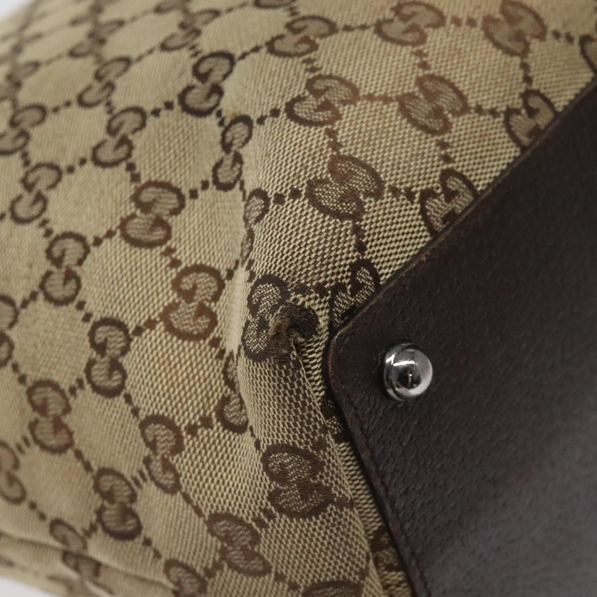 GUCCI GG Canvas Tote Bag Beige - 9