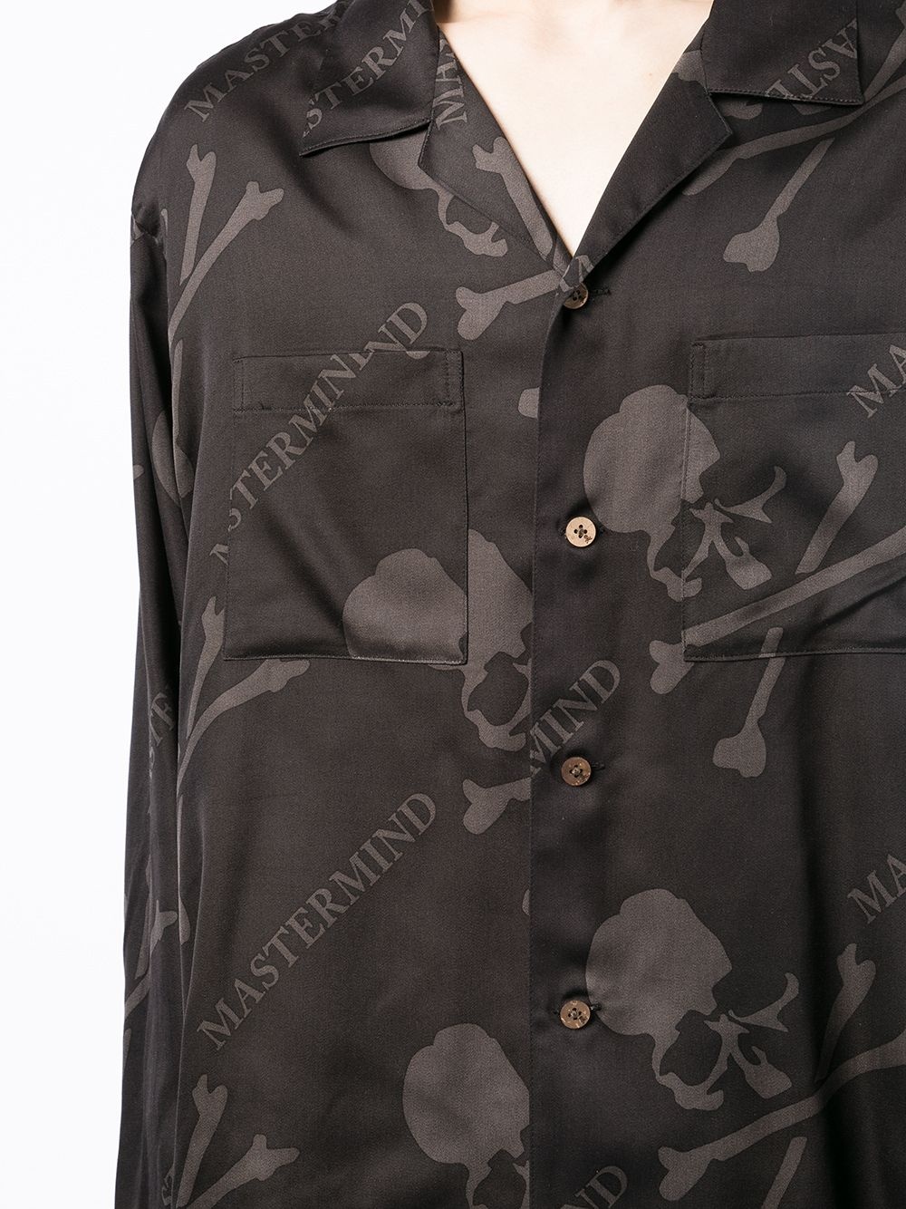 printed silk shirt - 5