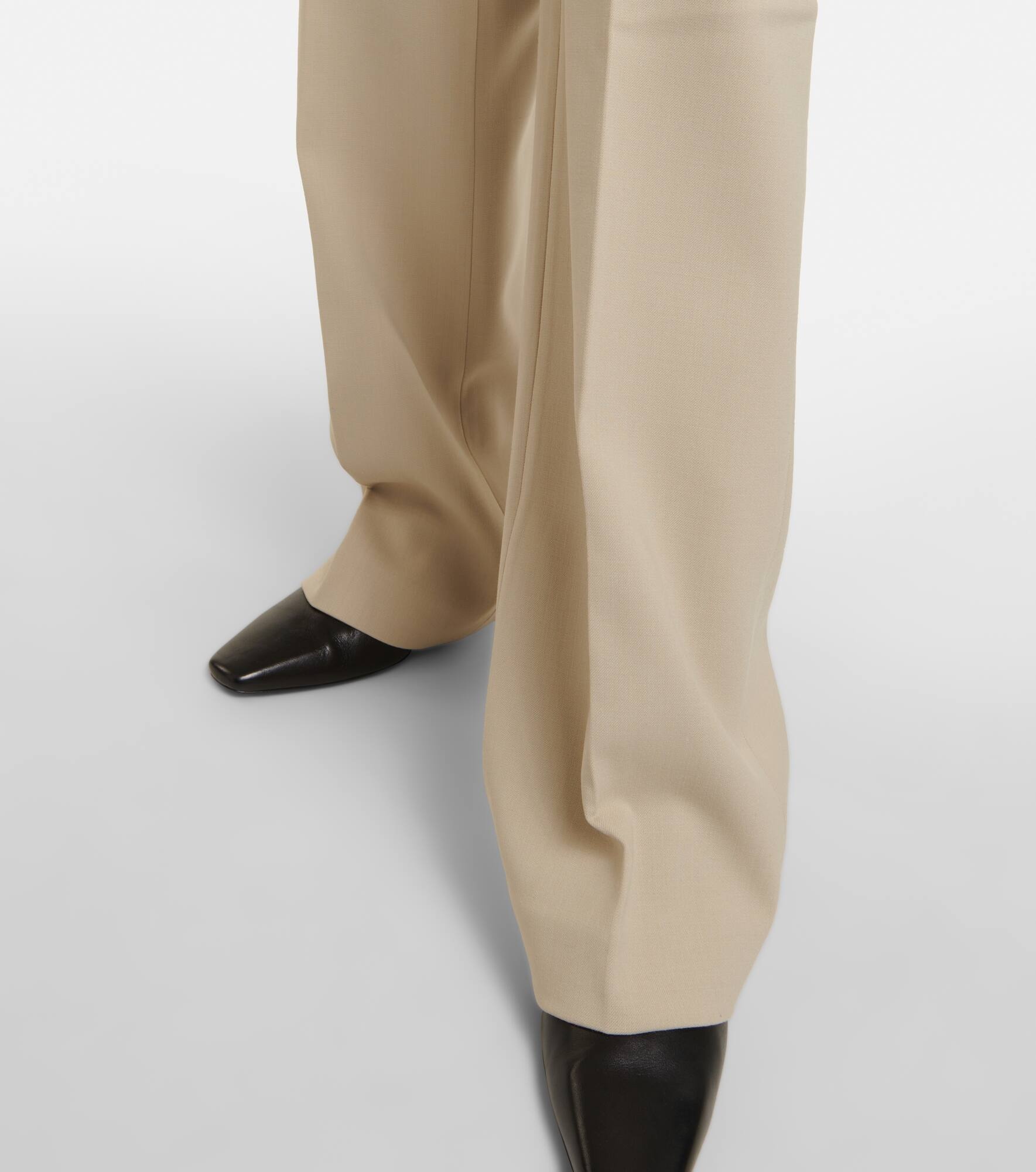 Low-rise straight pants - 5