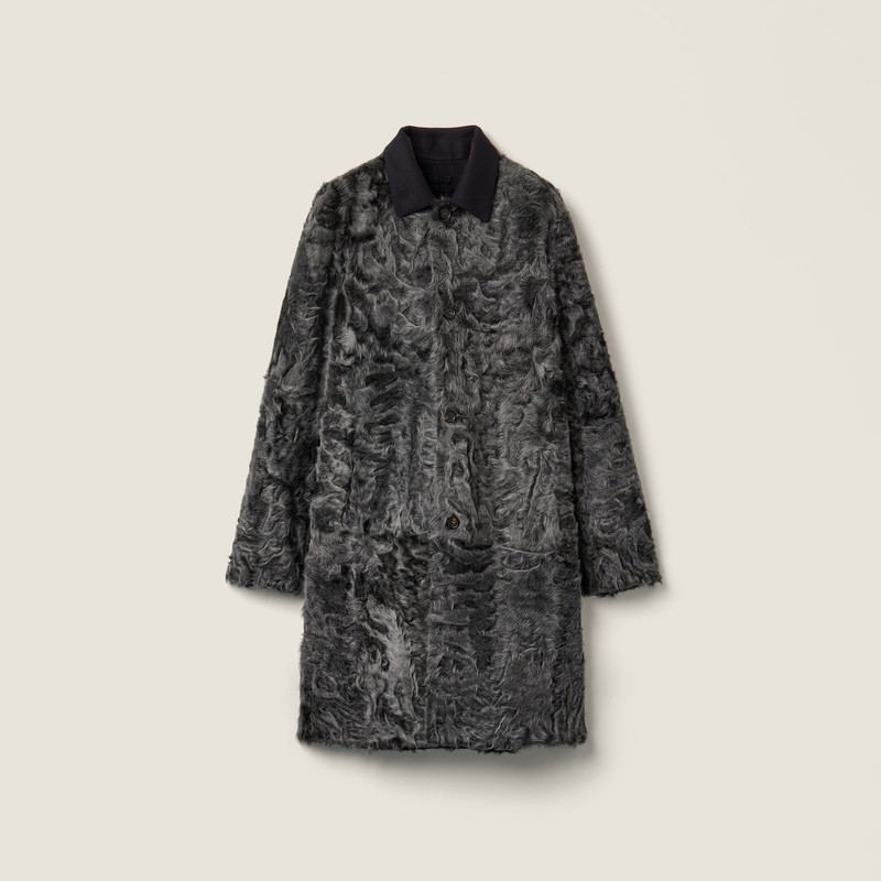 Reversible wool and Chekiang coat 1