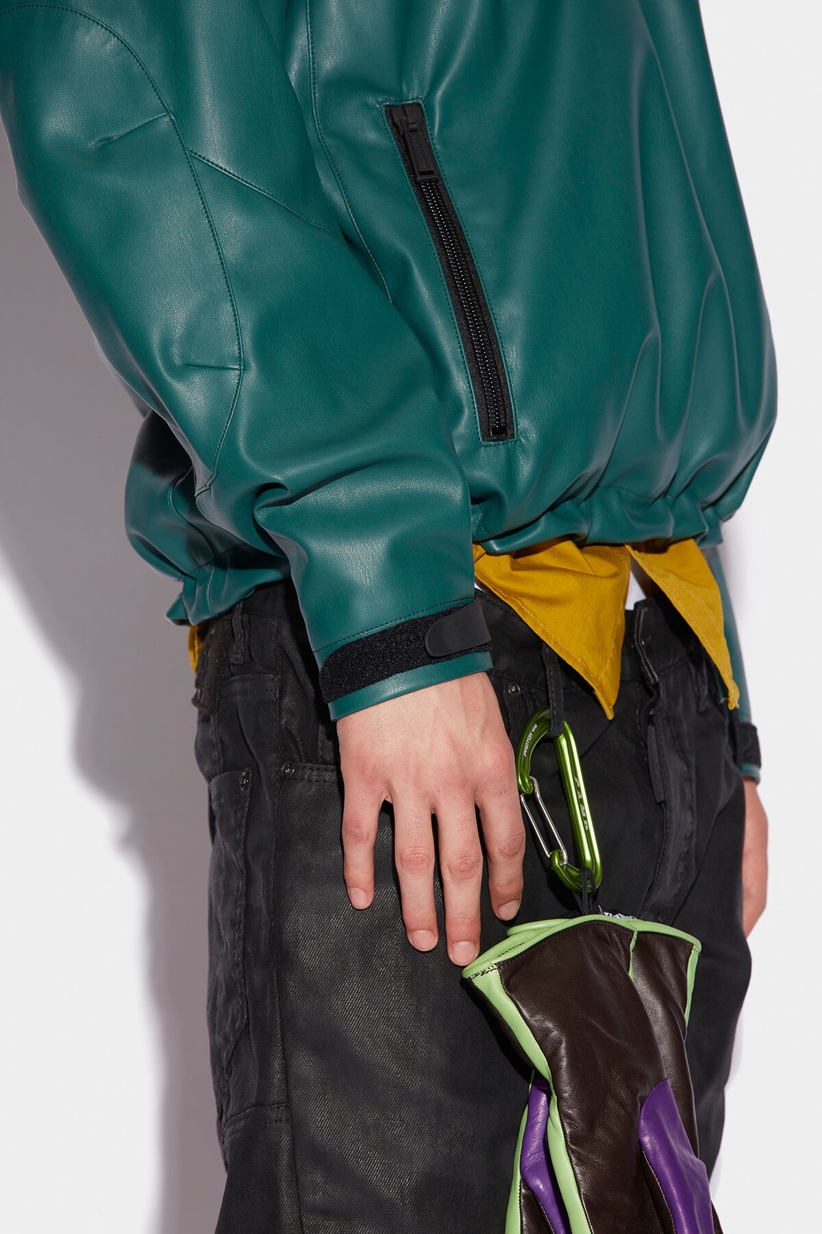 SLIT ZIP ANORAK - 5