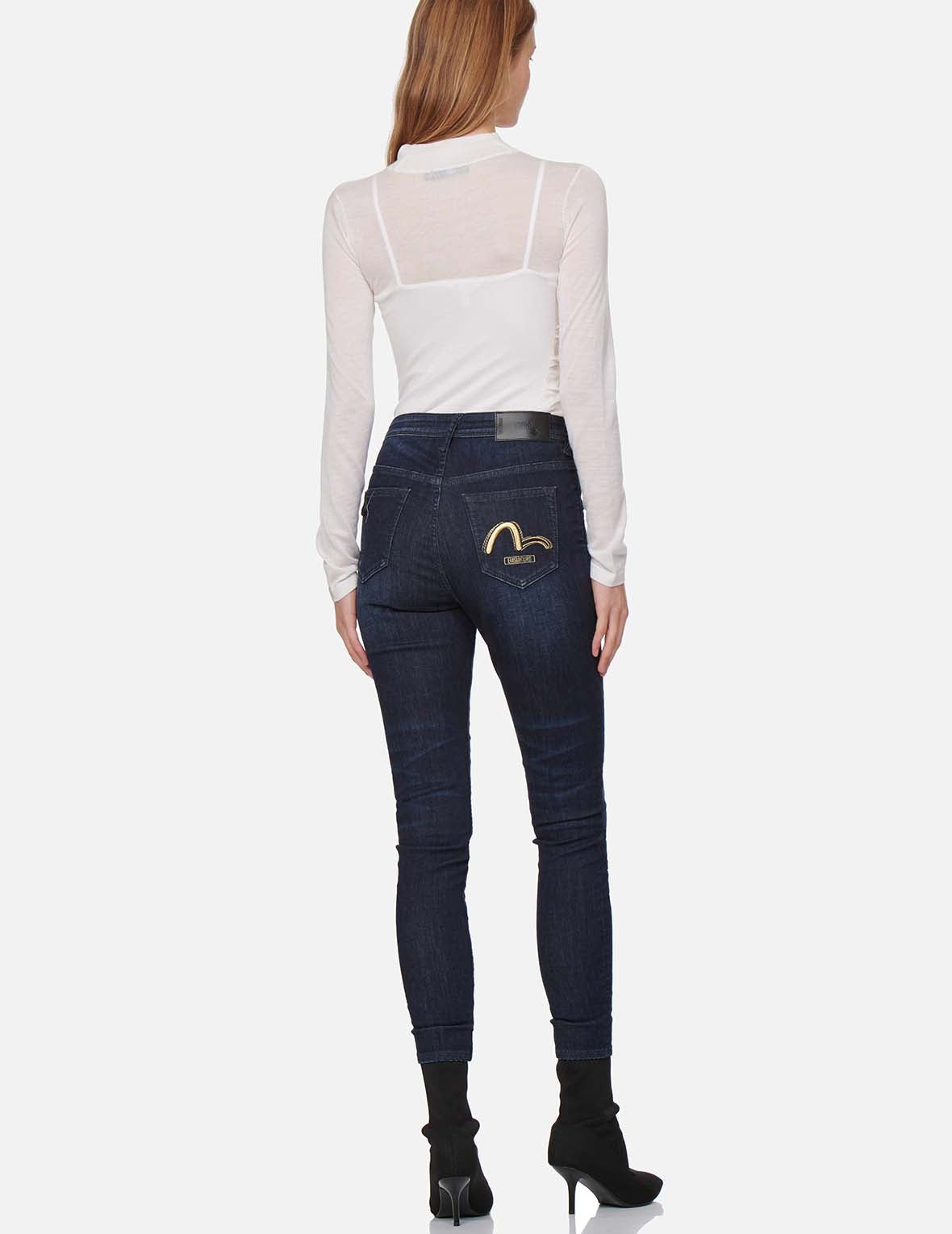 Ruched Front High Neck Knit Top - 6