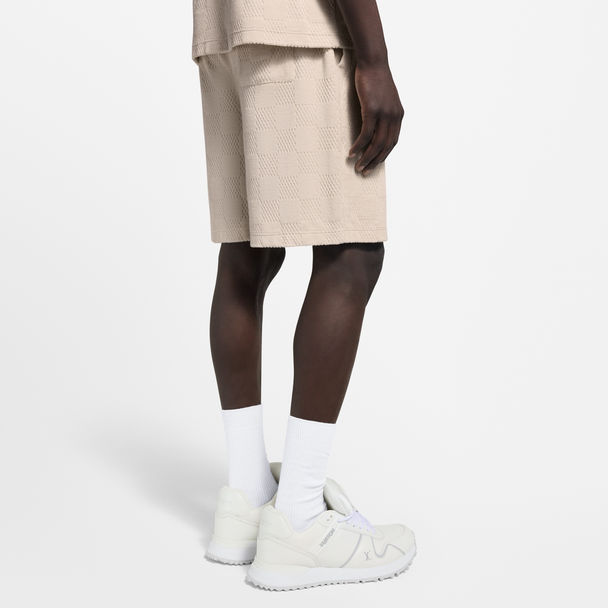 Damier French Terry Shorts - 5