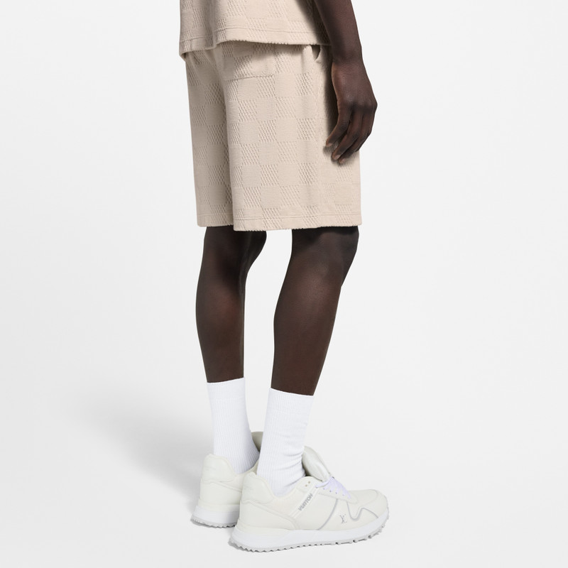 Damier French Terry Shorts 5