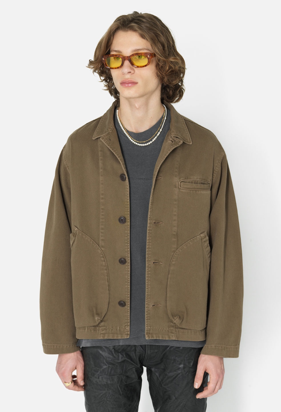 COTTON CHORE JACKET - 2