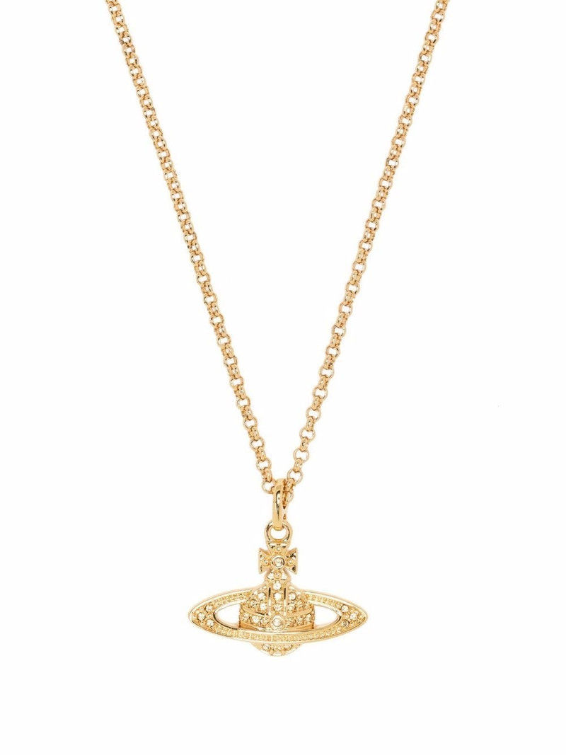 logo pendant necklace 1