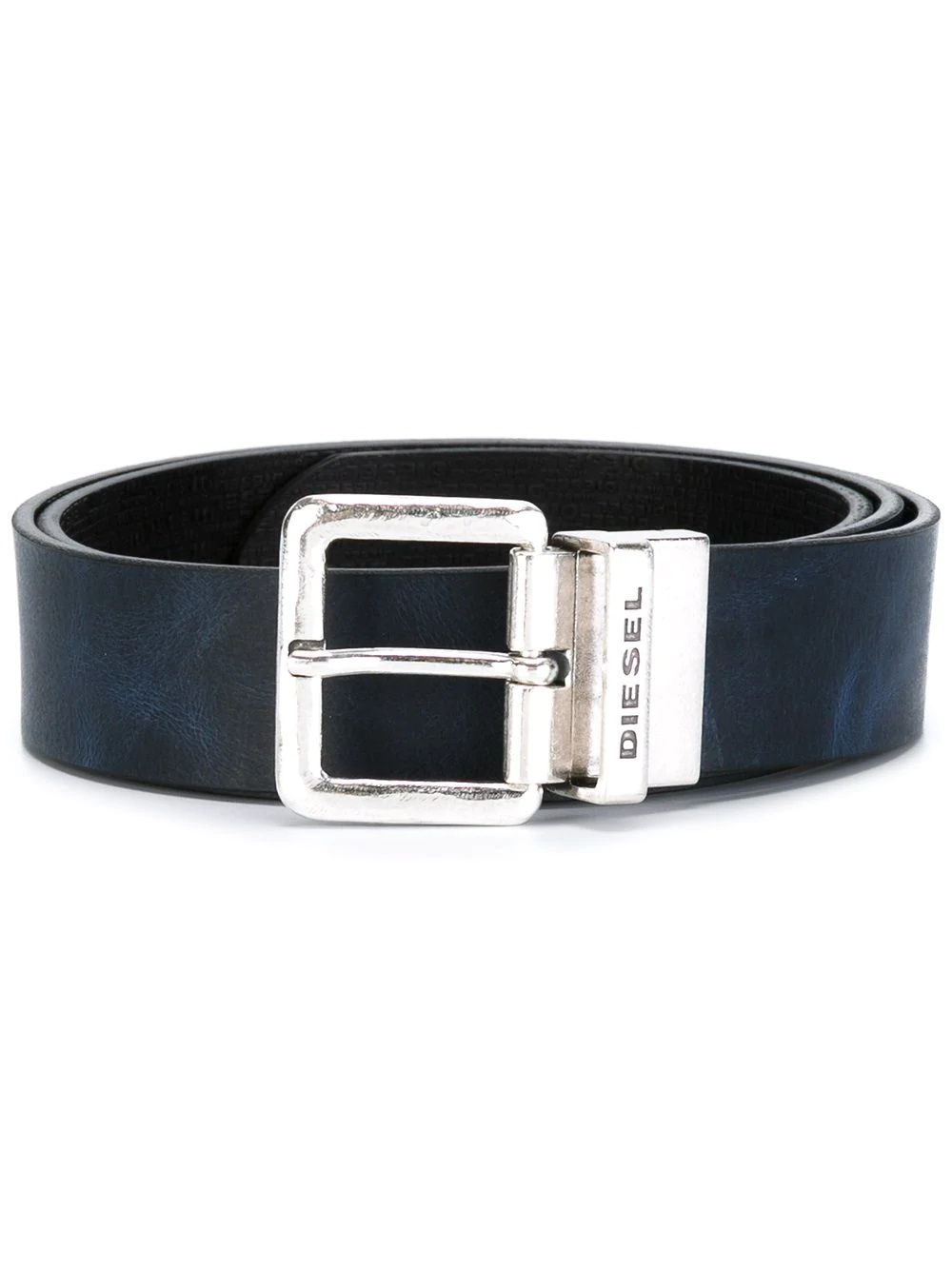 branded buckle belt - 1