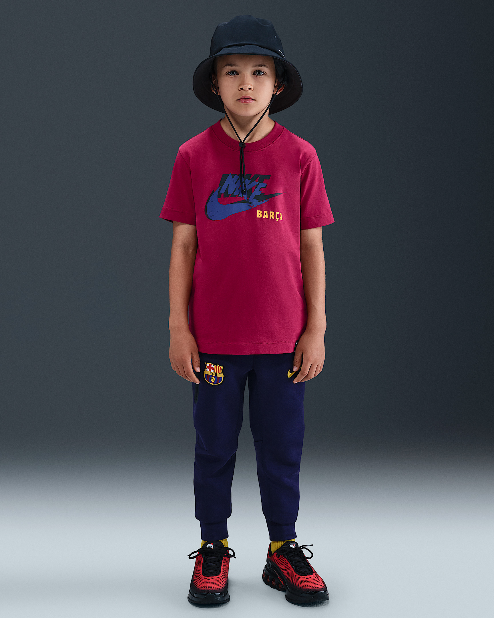 FC Barcelona Big Kids' Nike Soccer T-Shirt - 4