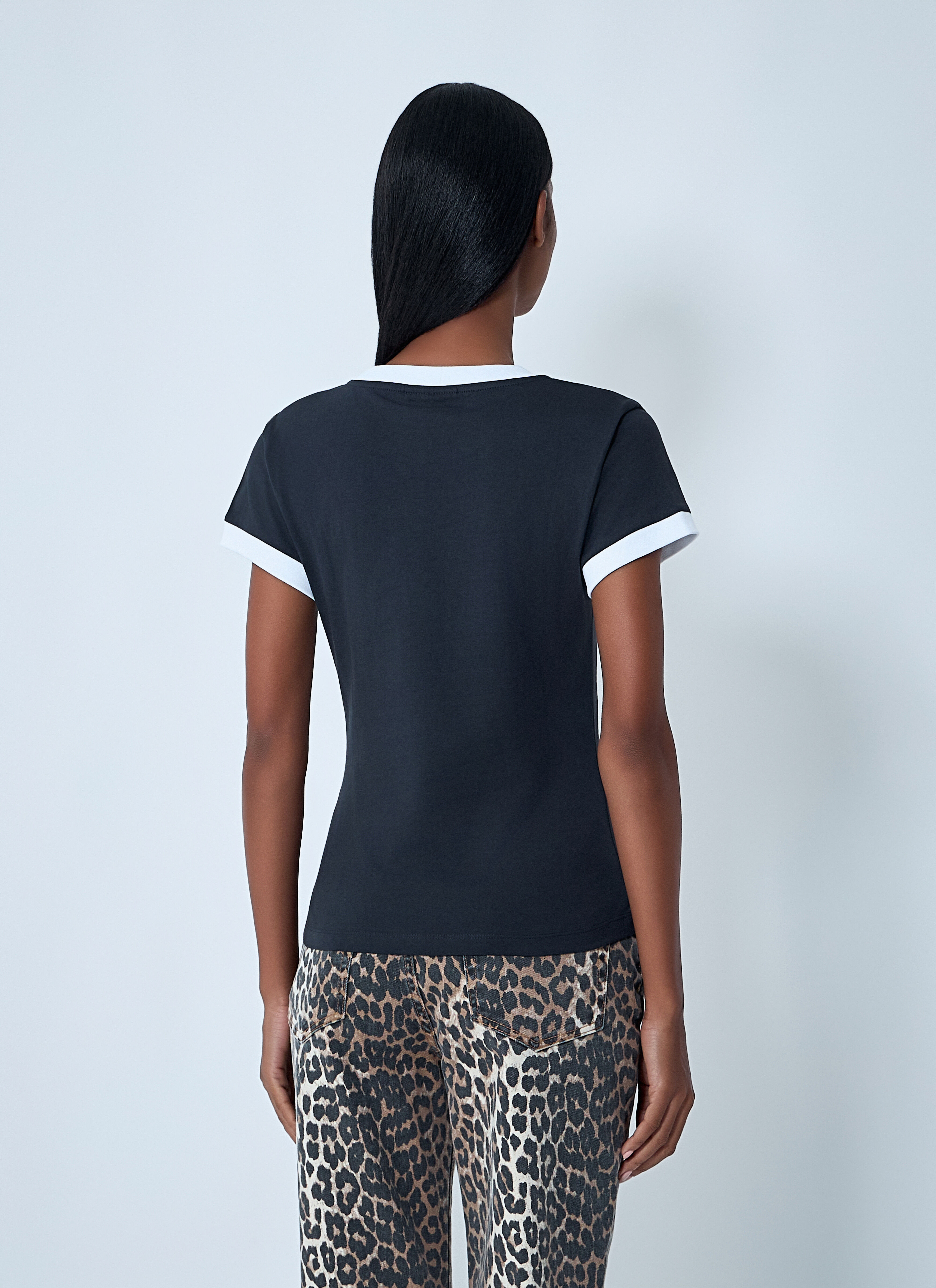 Logo Motif T-Shirt - 4
