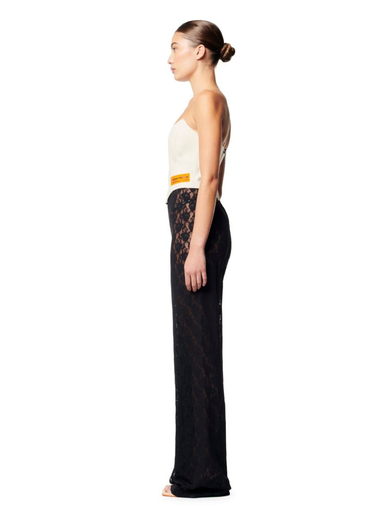 Lace Wide Leg Trousers 3