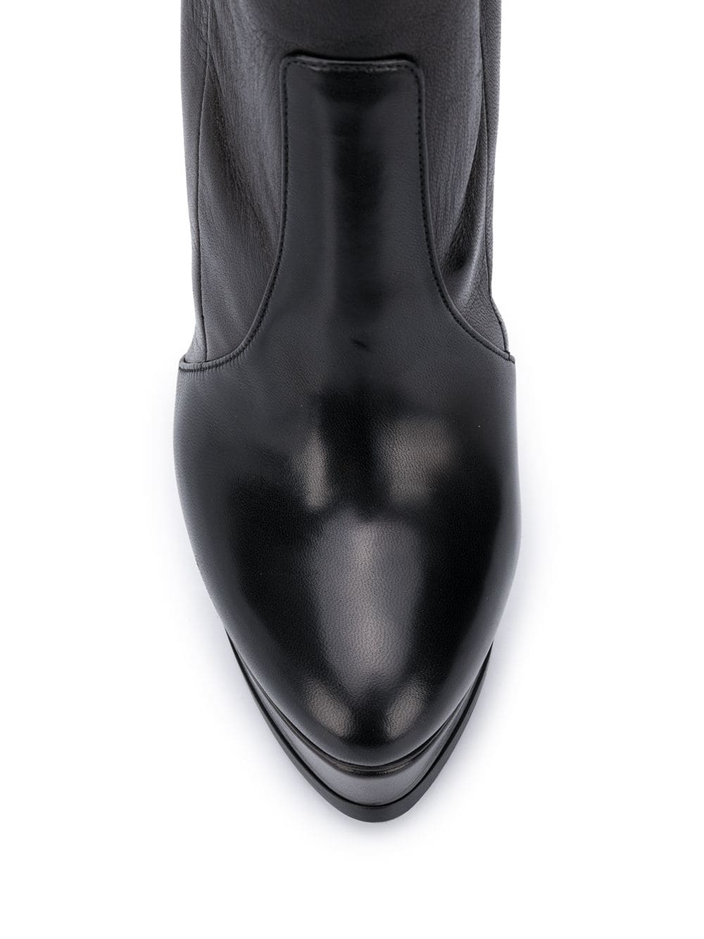 platform ankle boots - 4