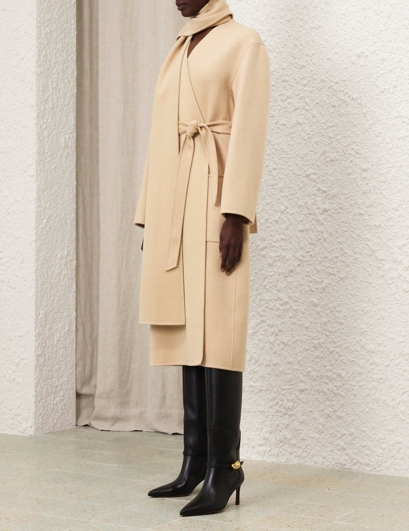 ILLUSTRATION NECKSCARF COAT 3