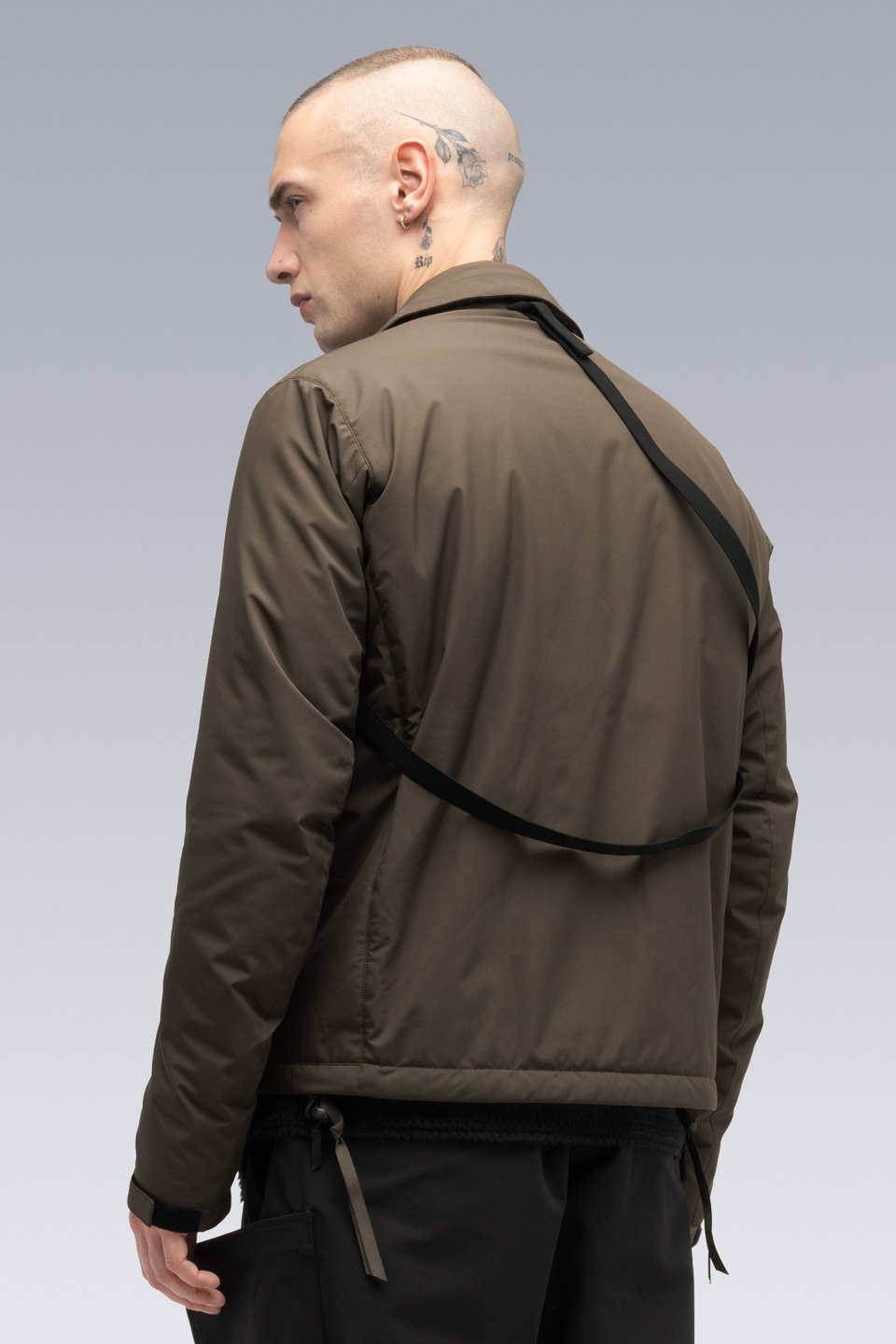 J68-PL 2L Gore-Tex Infinium™ Windstopper® Rider Jacket RAF Green - 5