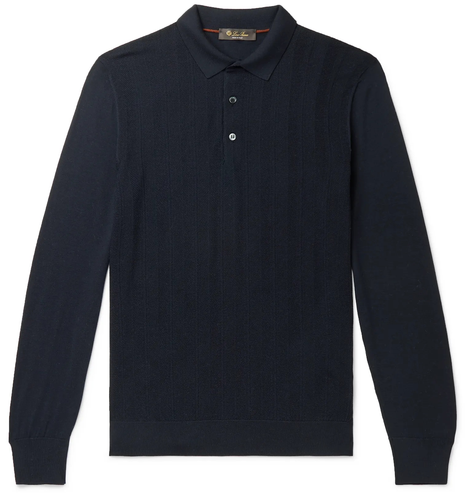 Slim-Fit Kilberry Virgin Wool Polo Shirt - 1