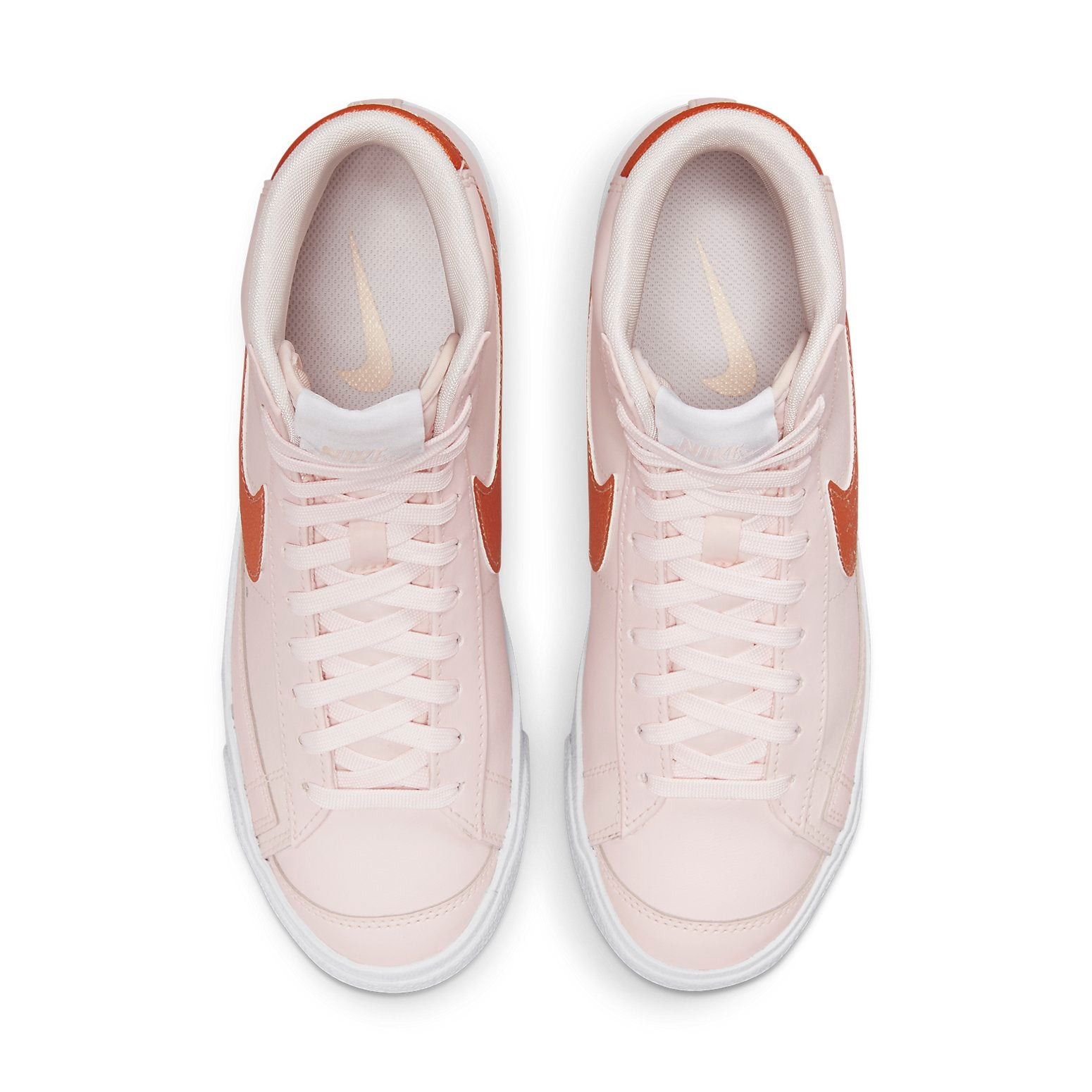 (WMNS) Nike Blazer Mid '77 Essential 'Pink Metallic Copper' DQ7574-600 - 4