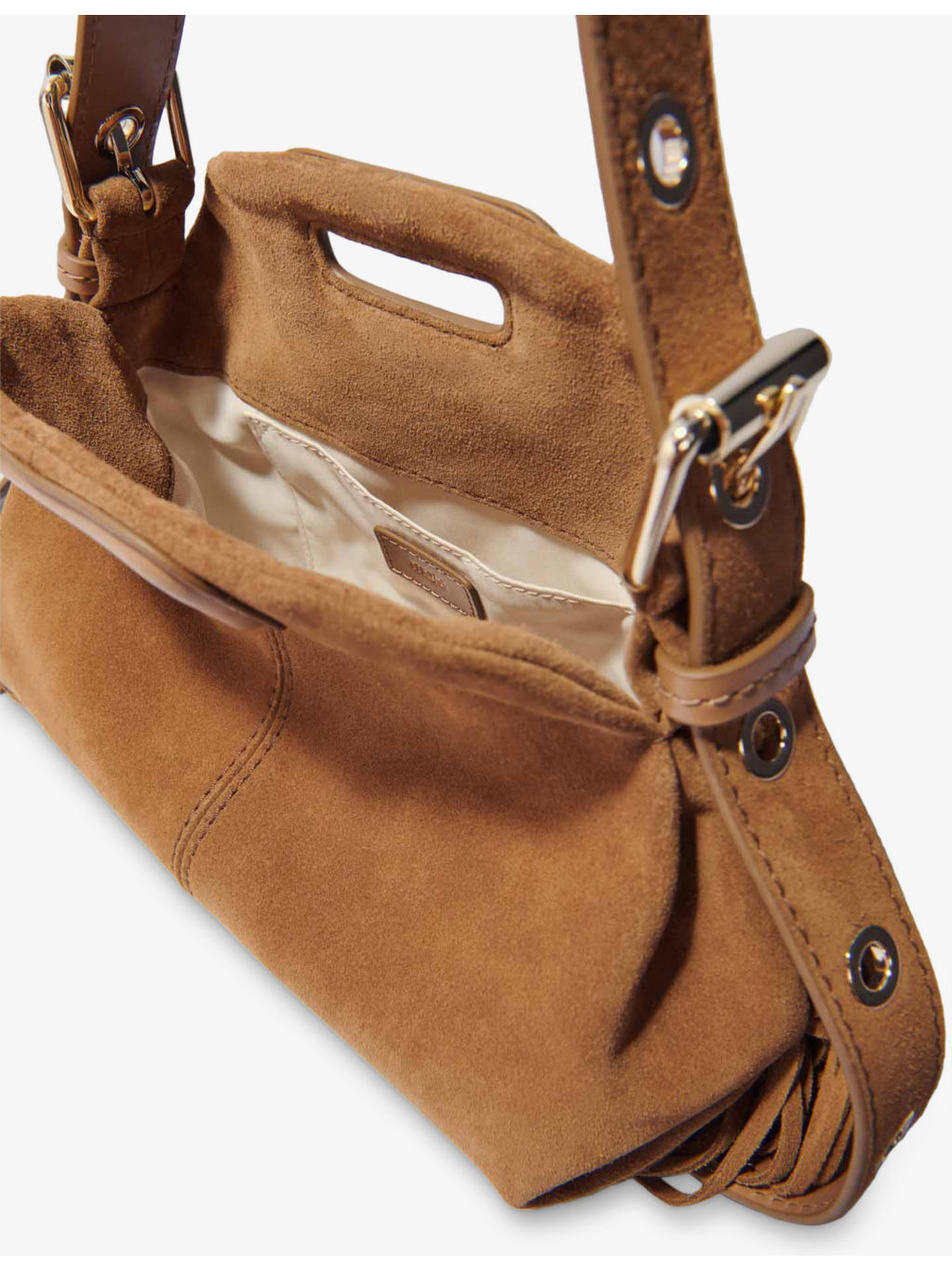 Miss M mini suede shoulder bag - 4