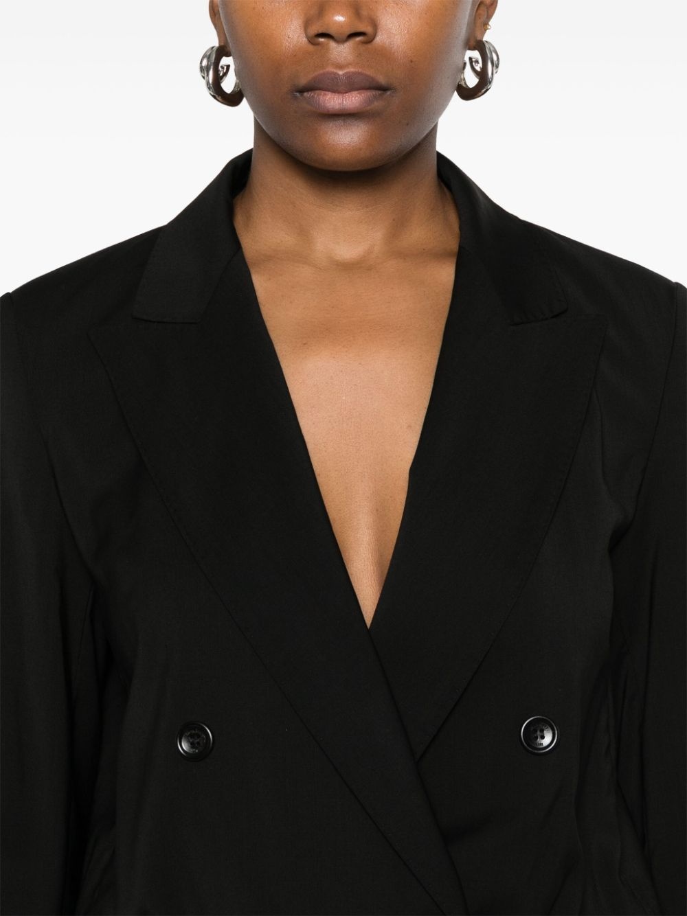 Tシャツ・カットソー MAX MARA Black Wool Mirra Bodysuit Max Mara Black Wool Mirra Bodysuit | italist