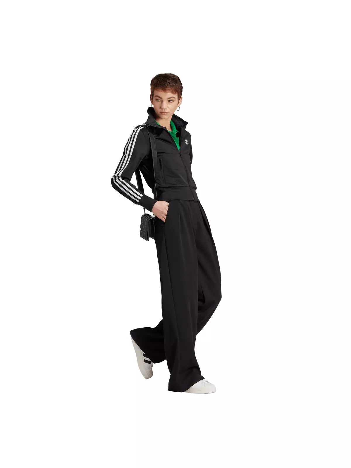 Women's Adicolor Classics Firebird Track Top - Black - 5