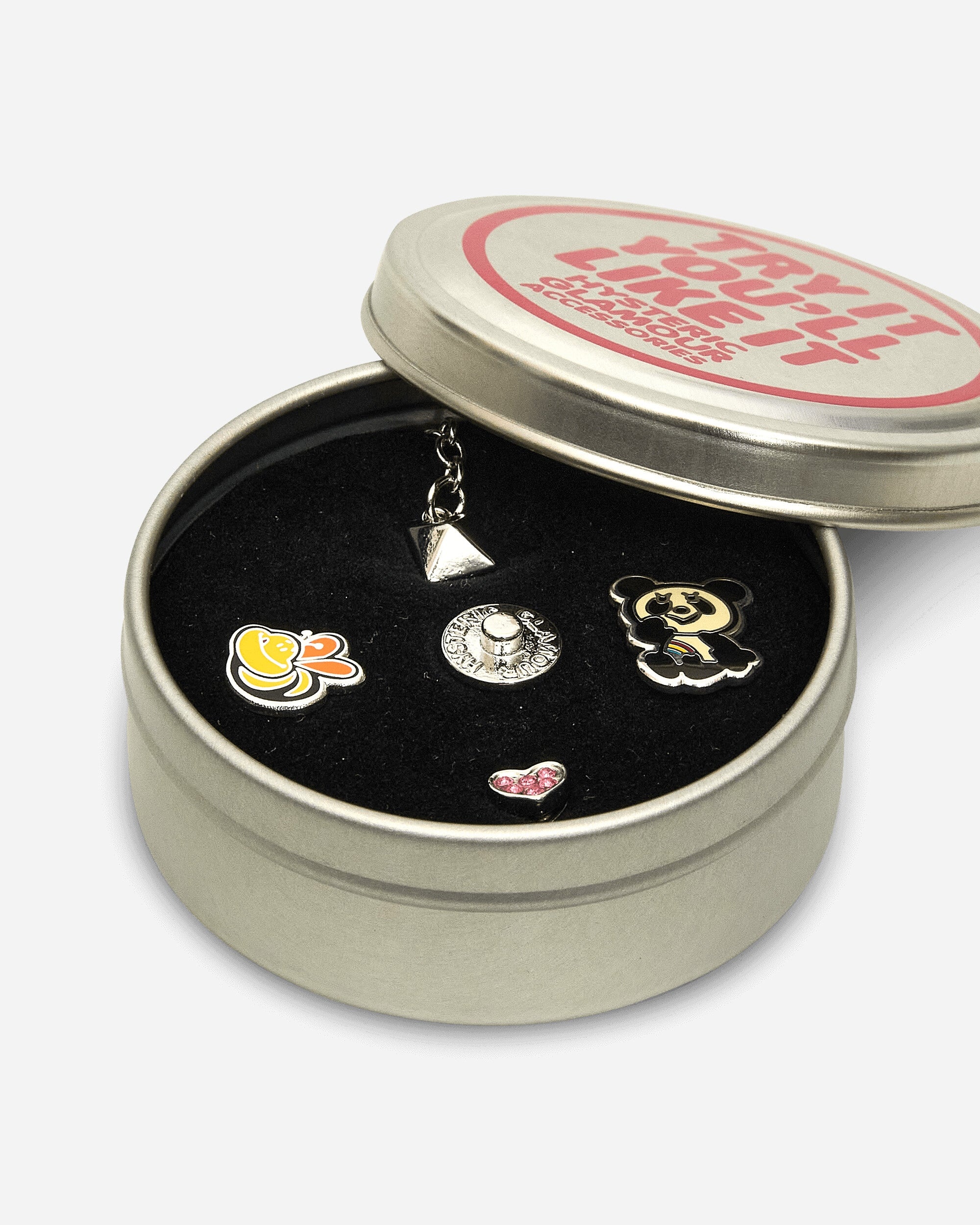Hysteric Like It Earring Set Silver - 3