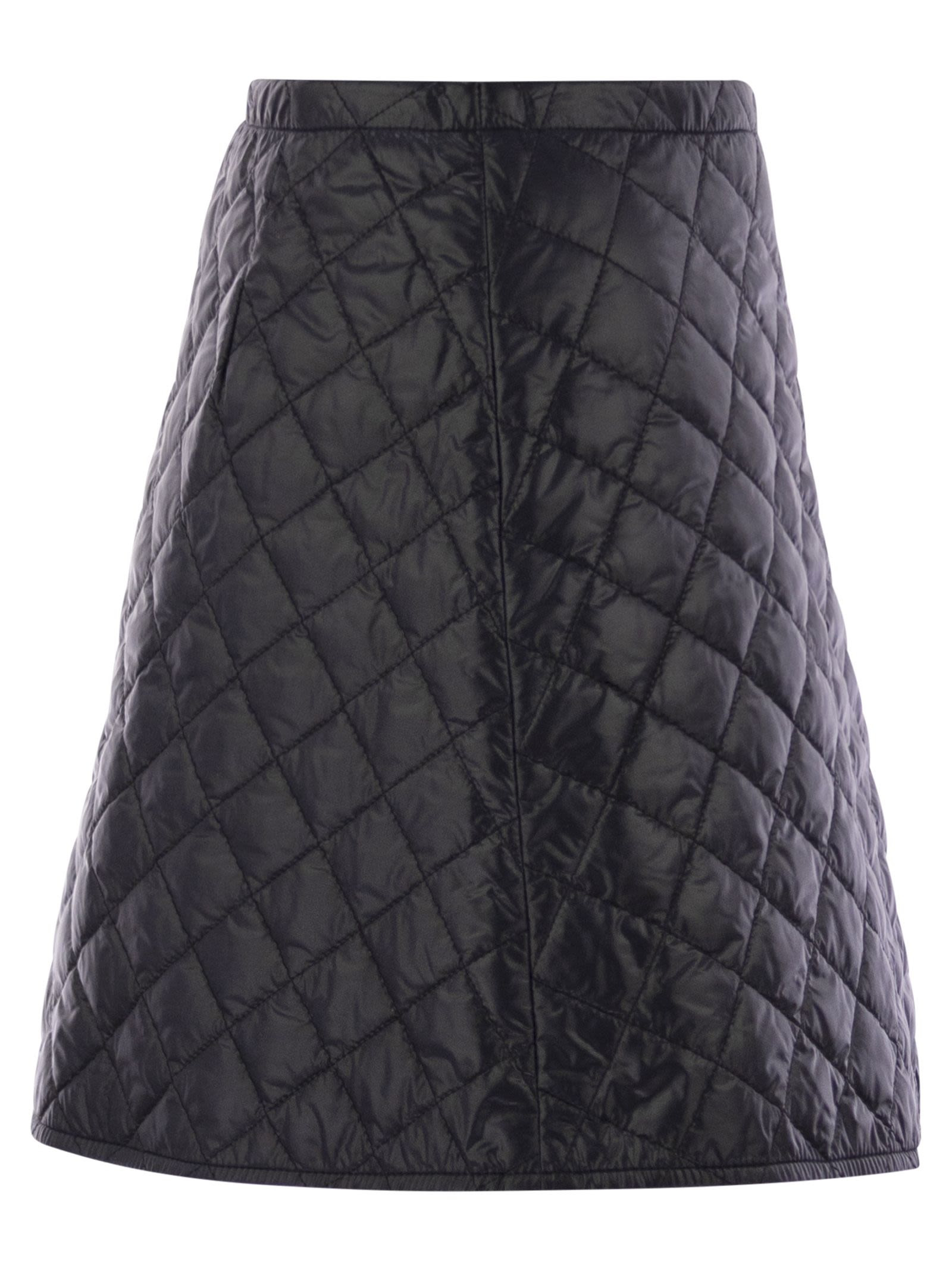 Moncler Women Diamond Quilted Miniskirt - 3