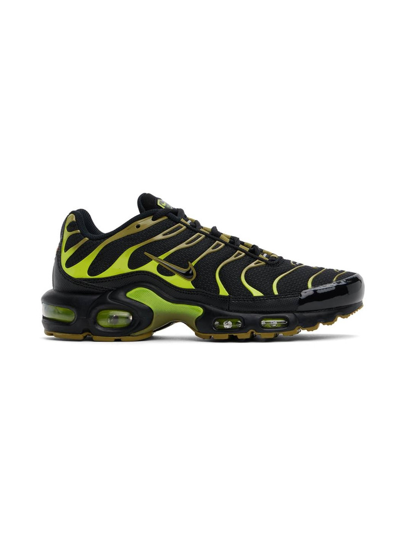 Black & Green Air Max Plus Sneakers - 1