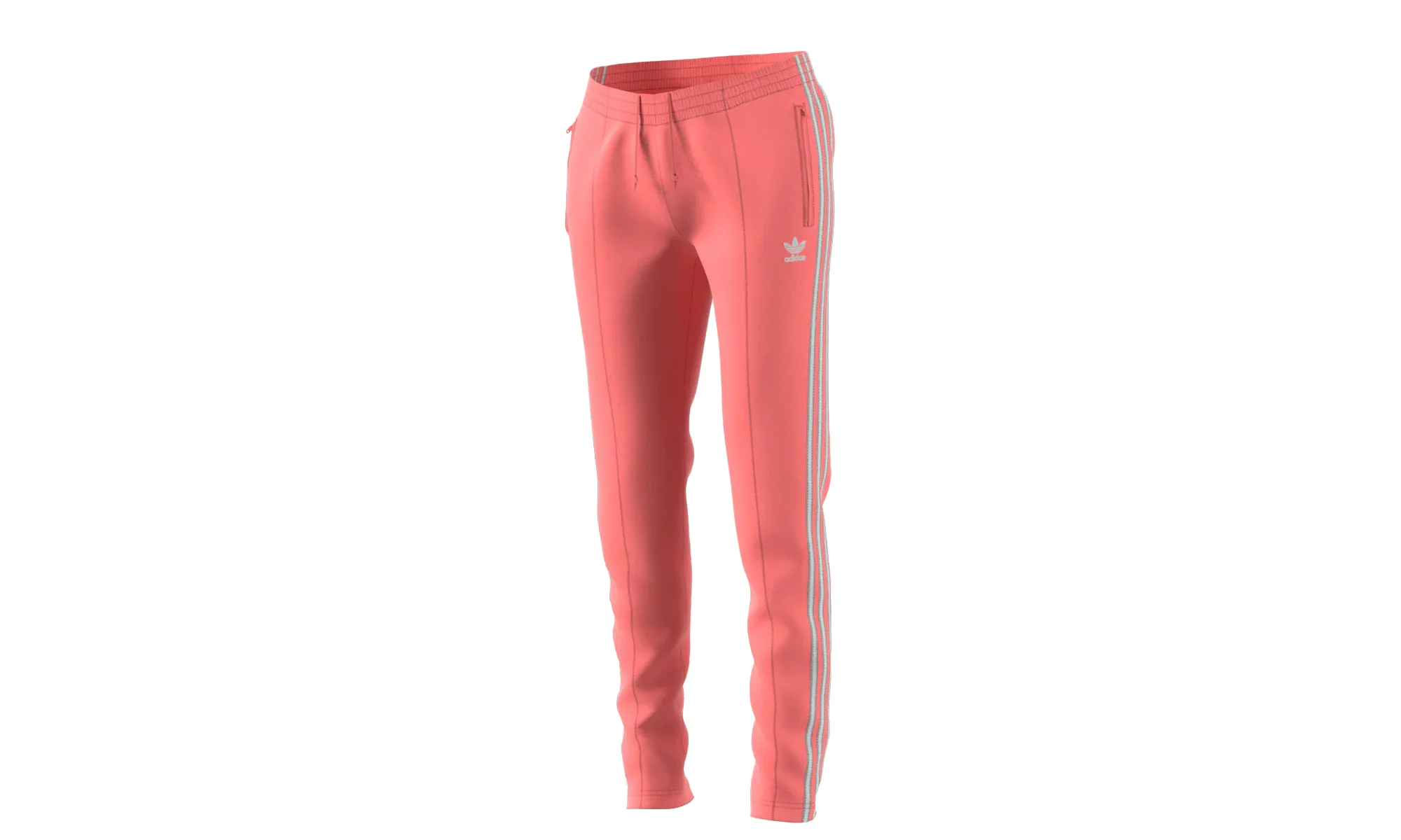 Superstar Track Pants "Tactile Rose / White" DH3179 - 1
