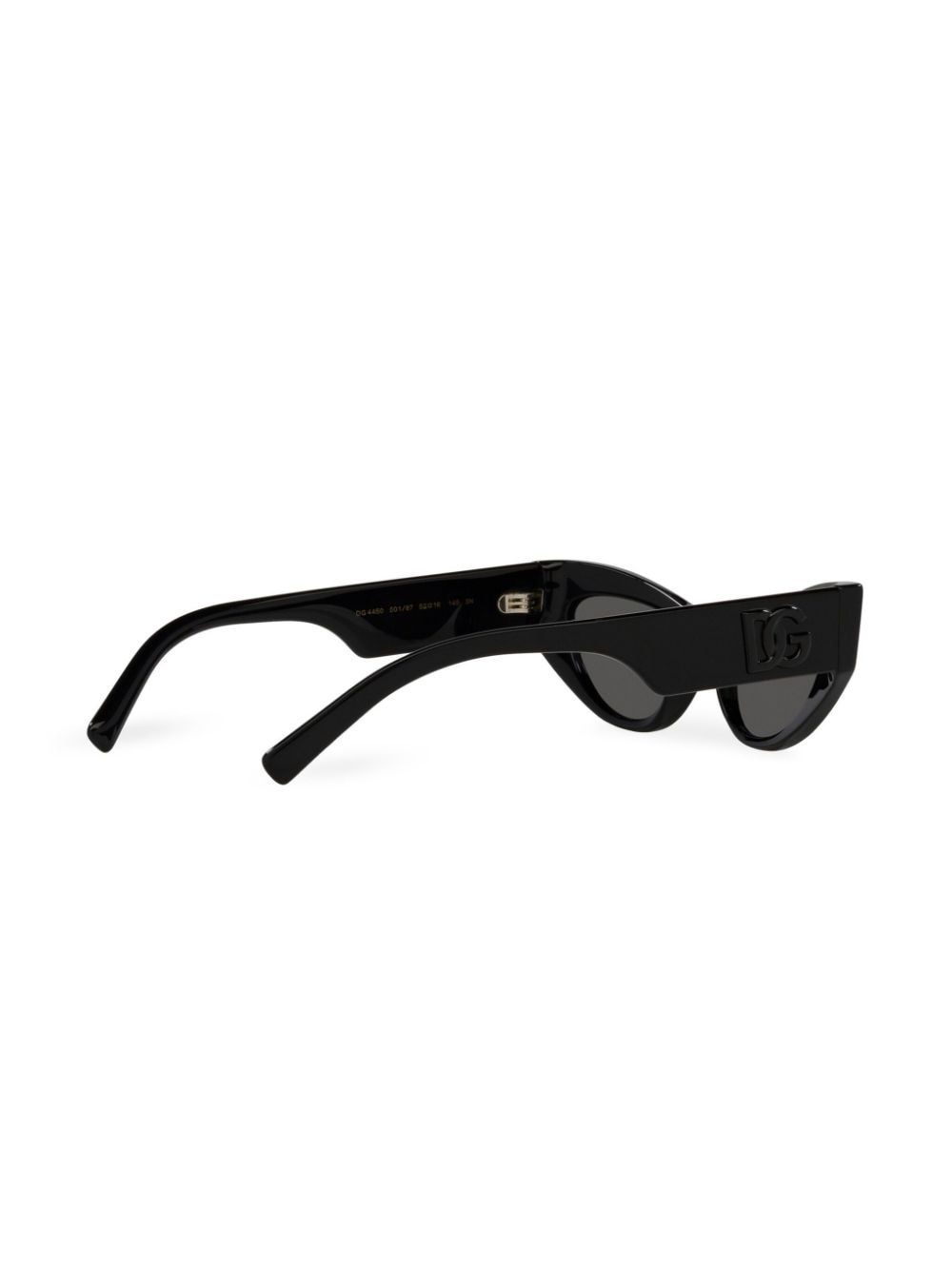 logo-embossed cat-eye frame sunglasses - 4