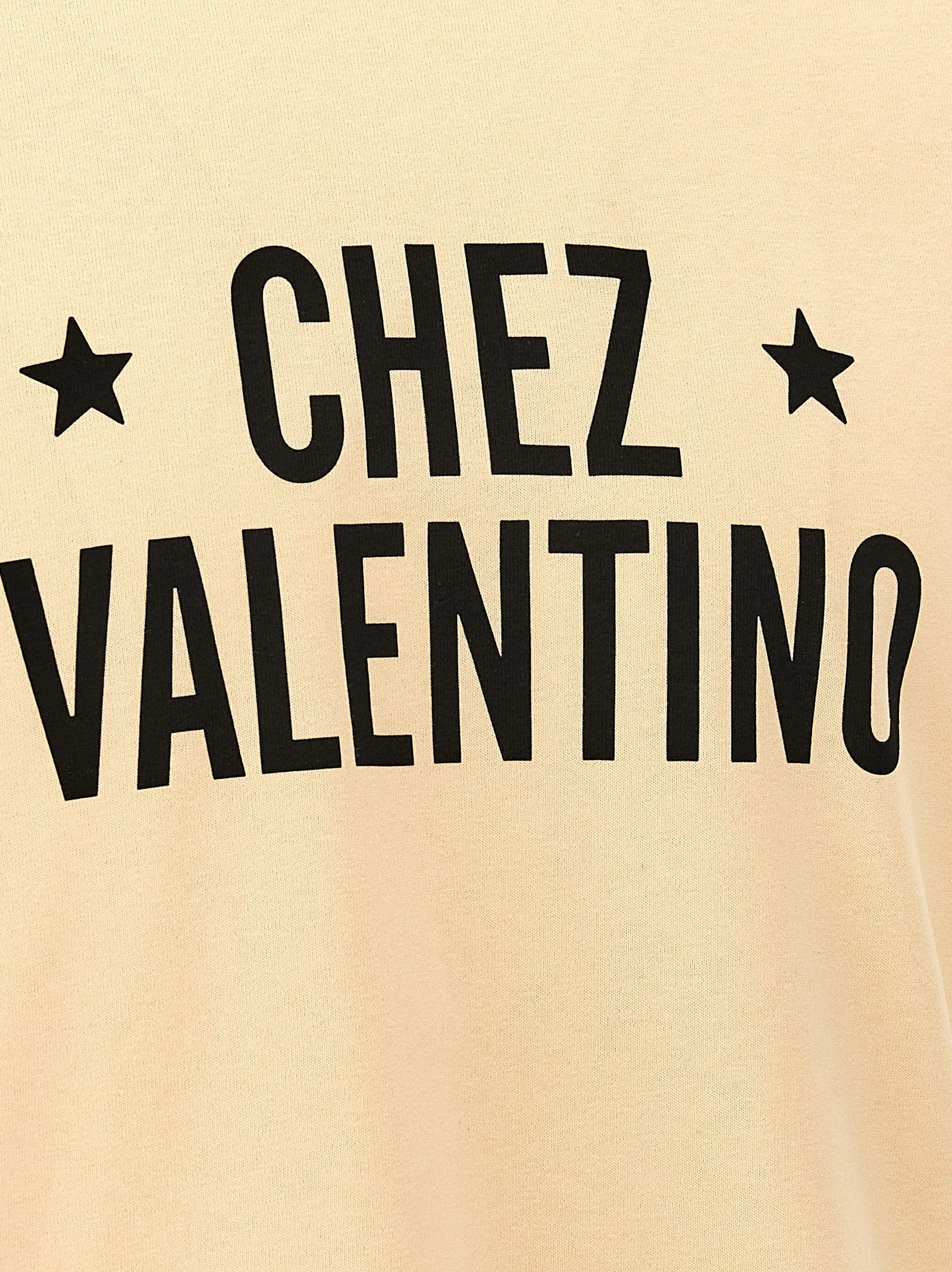 Chez Valentino T-Shirt Beige - 4
