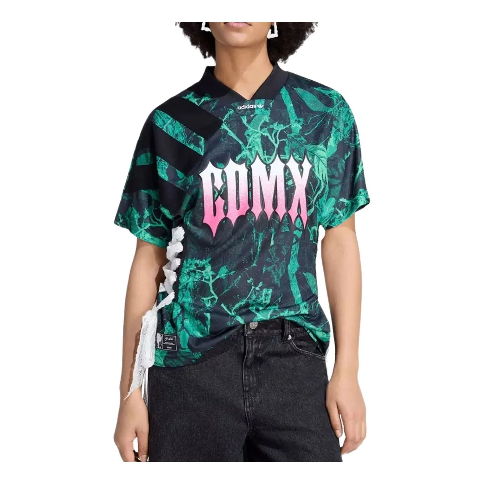 (WMNS) adidas Mexico Reconstructed Jersey Asia Sizing 'Multicolor' KE2293 - 1