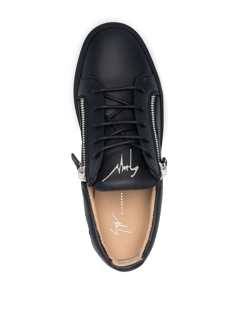 Frankie low-top zip-detail sneakers 4